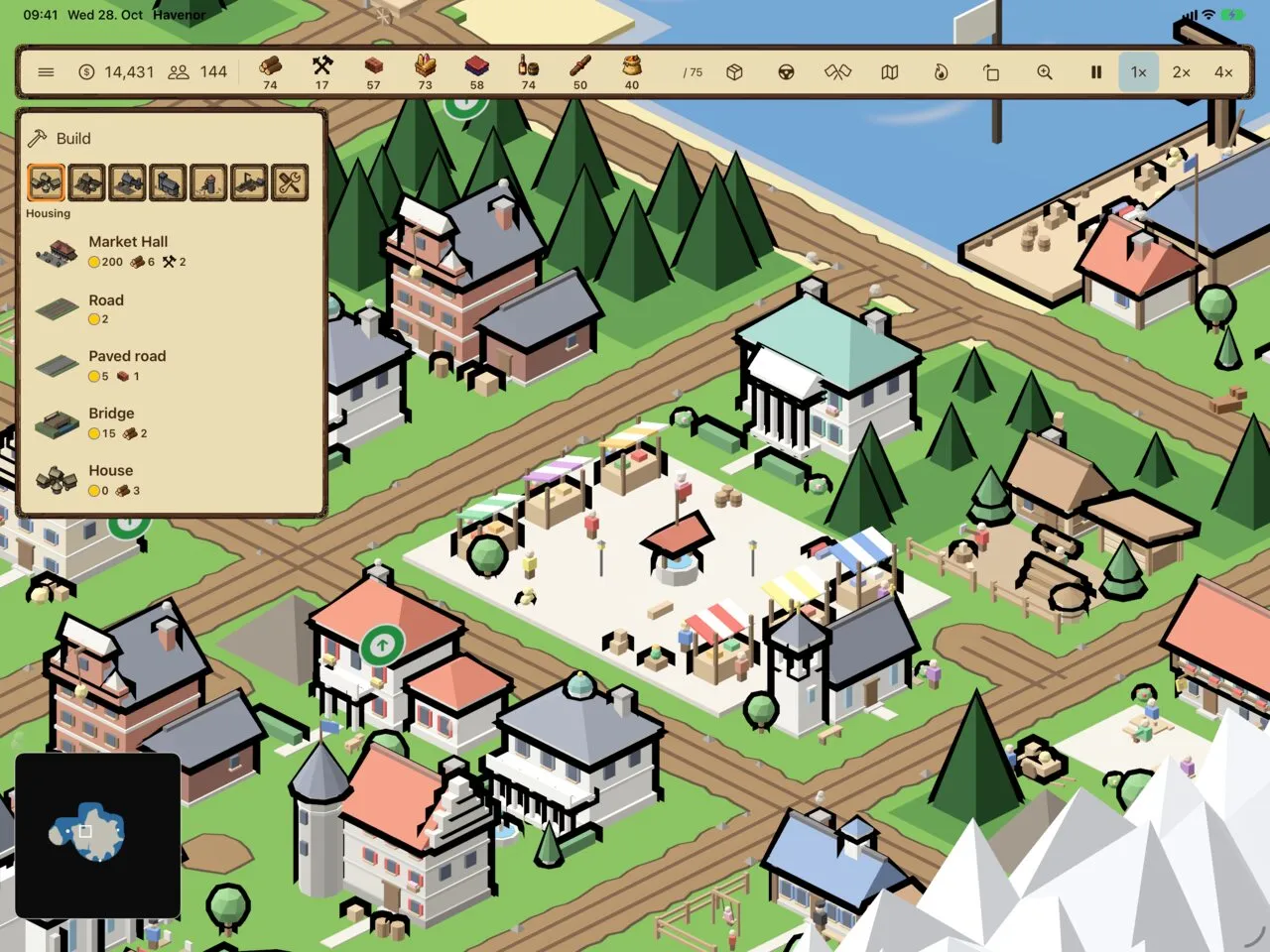 Build your island town